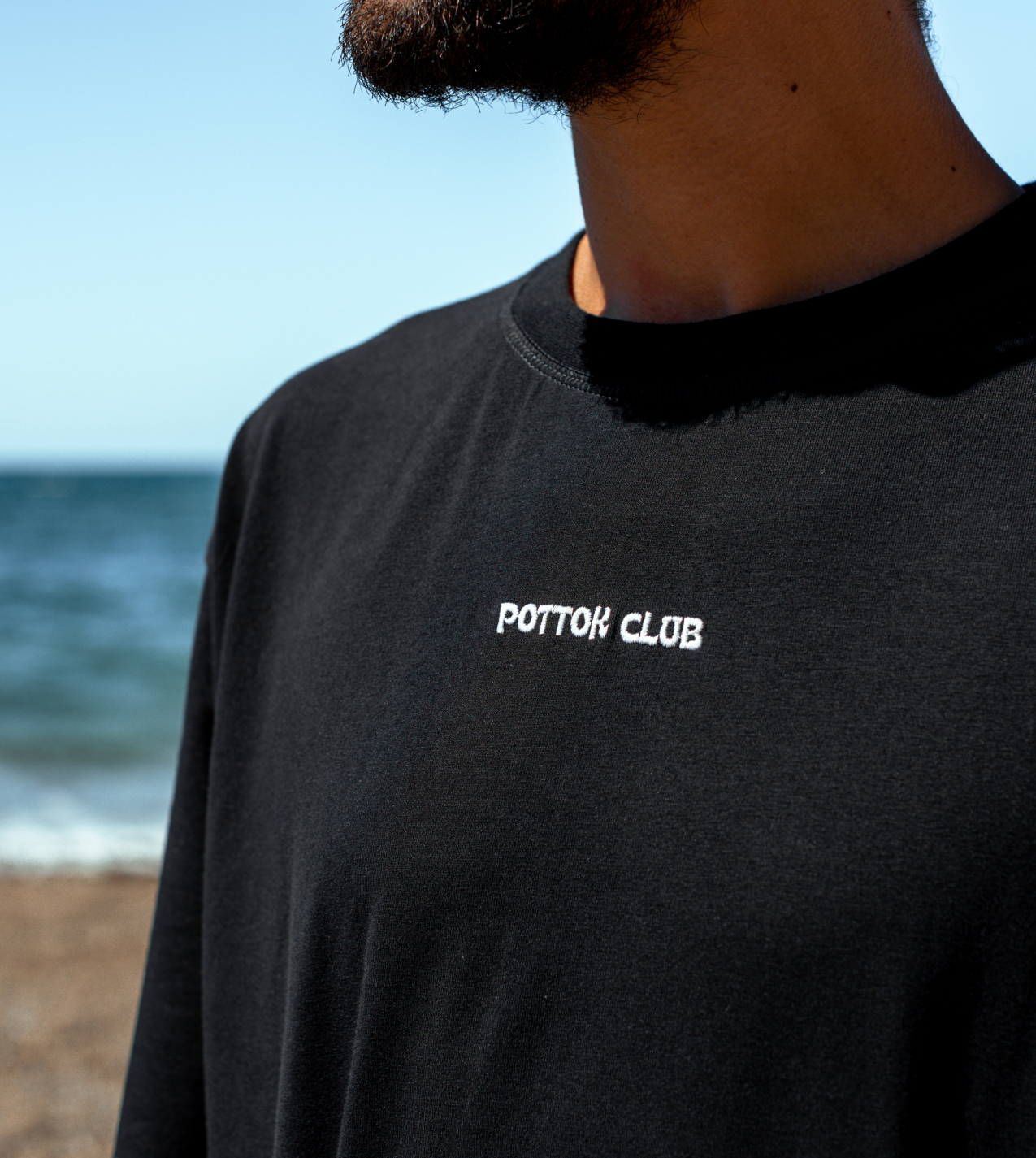 t-shirt oversize noir zentroa